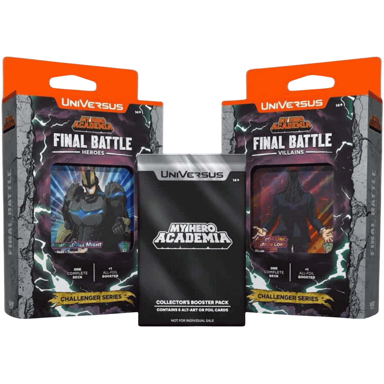 UniVersus TCG: My Hero Academia - Final Battle - Challenger Series Deck (Set of 2)、UVS Games、kayou
