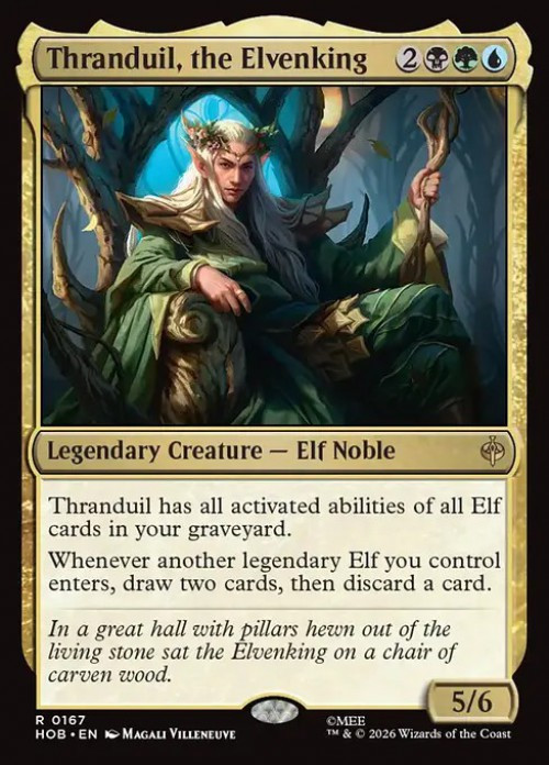 MtG The Hobbit Rare Thranduil, the Elvenking #167、ToyWiz、kayou