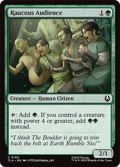 Raucous Audience、Magic: The Gathering、kayou