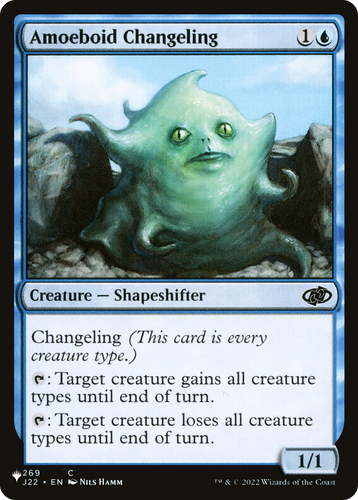 Amoeboid Changeling (J22) (LIST-269/051) - The List、Wizards of the Coast、kayou