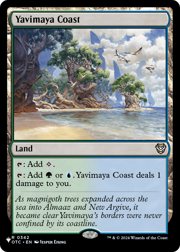 Yavimaya Coast (LIST-OTC-342) - The List、Wizards of the Coast、kayou