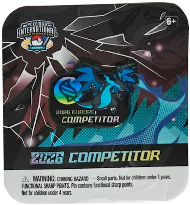 EUIC Competitor 2026 Mega Charizard X Pin Badge、Pokemon、kayou