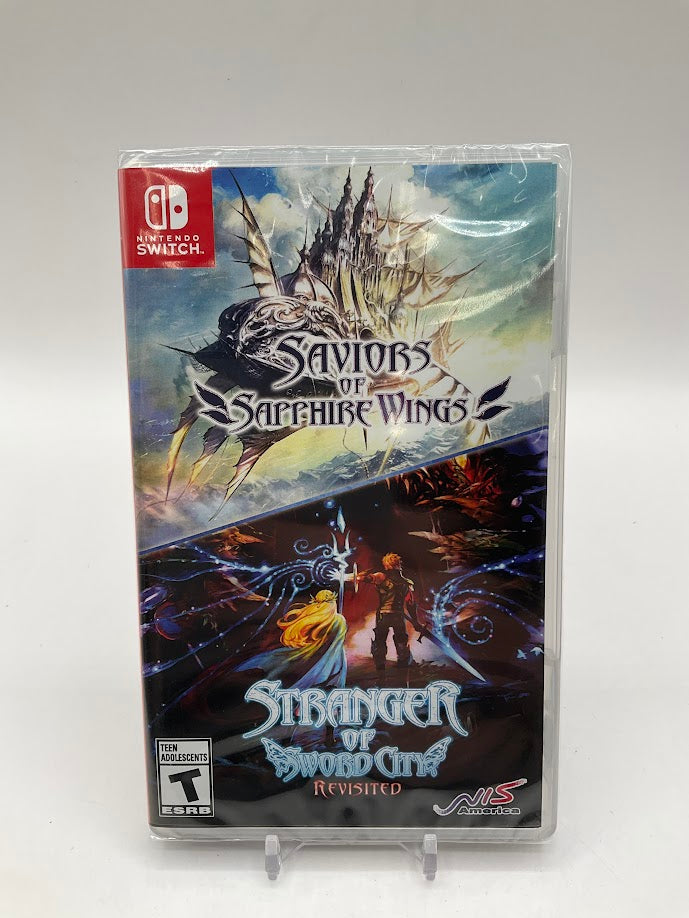 Saviors of Sapphire Wing & Stranger of Sword City Revisit Nintendo Switch Sealed、Collector Store LLC - VG、kayou