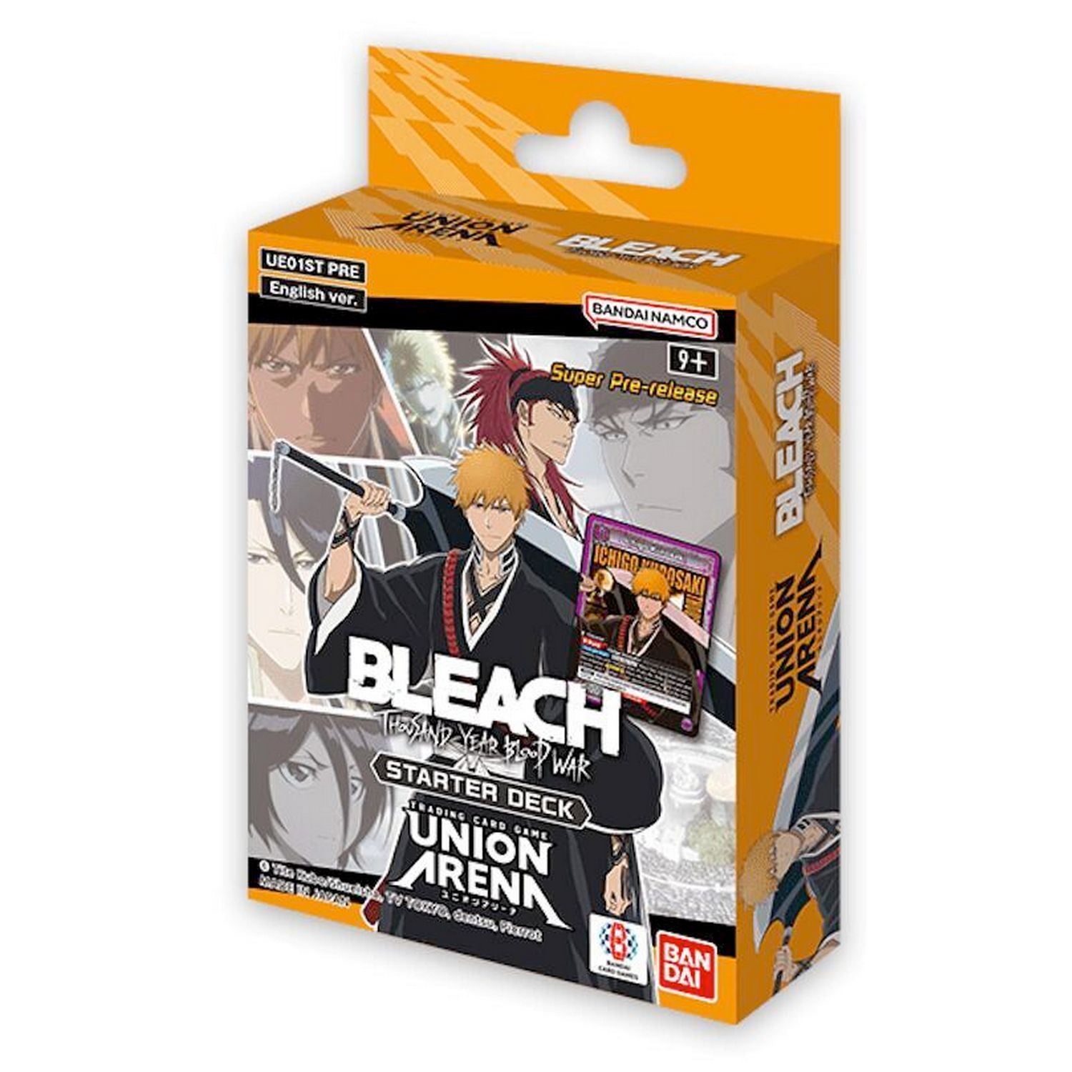 Union Arena: Bleach Thousand-Year Blood War Super Prerelease Starter Deck、Bandai、kayou