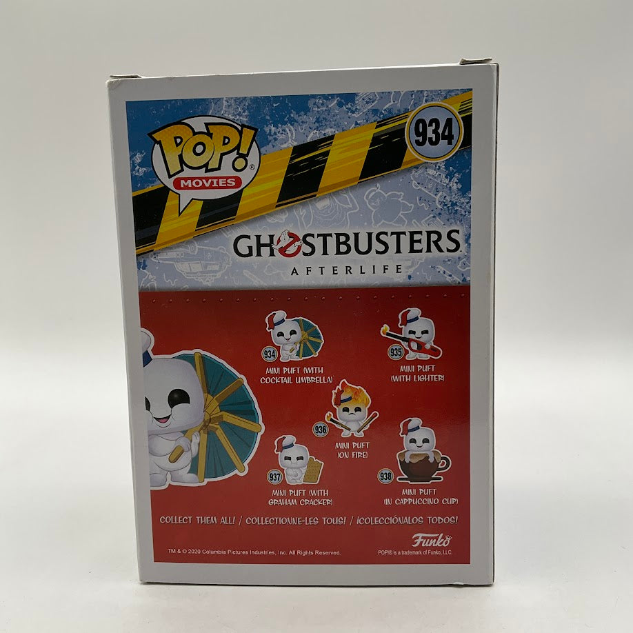 Mini Puft (With Cocktail Umbrella) Funko Pop! Ghostbusters Afterlife #934、Funko、kayou