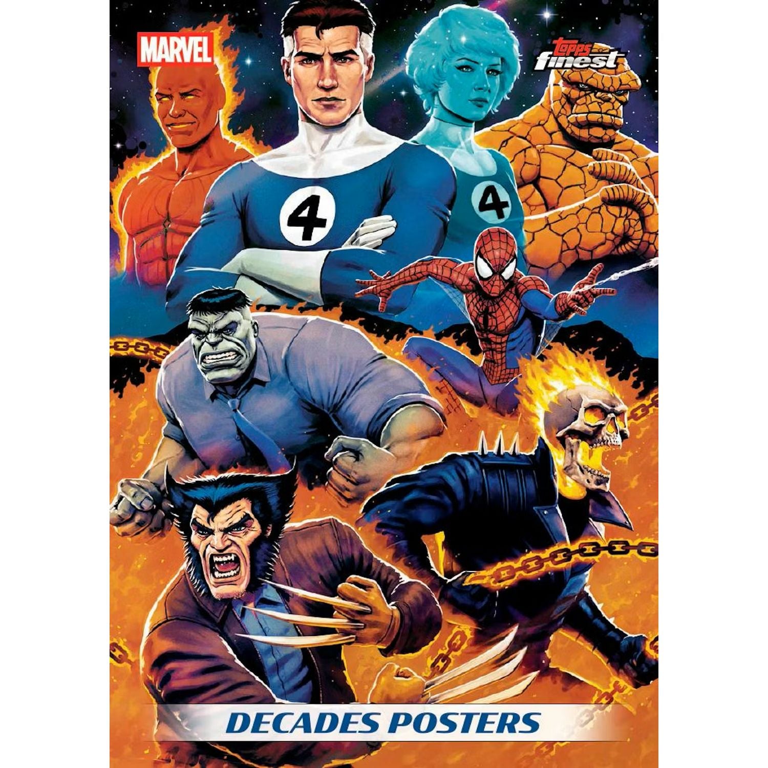 2026 Topps Finest: Fantastic Four 65th Anniversary Hobby Box、Topps、kayou
