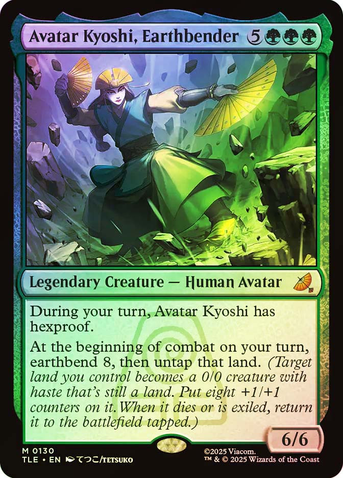 Avatar Kyoshi, Earthbender (TLE-130)、Magic: The Gathering、kayou