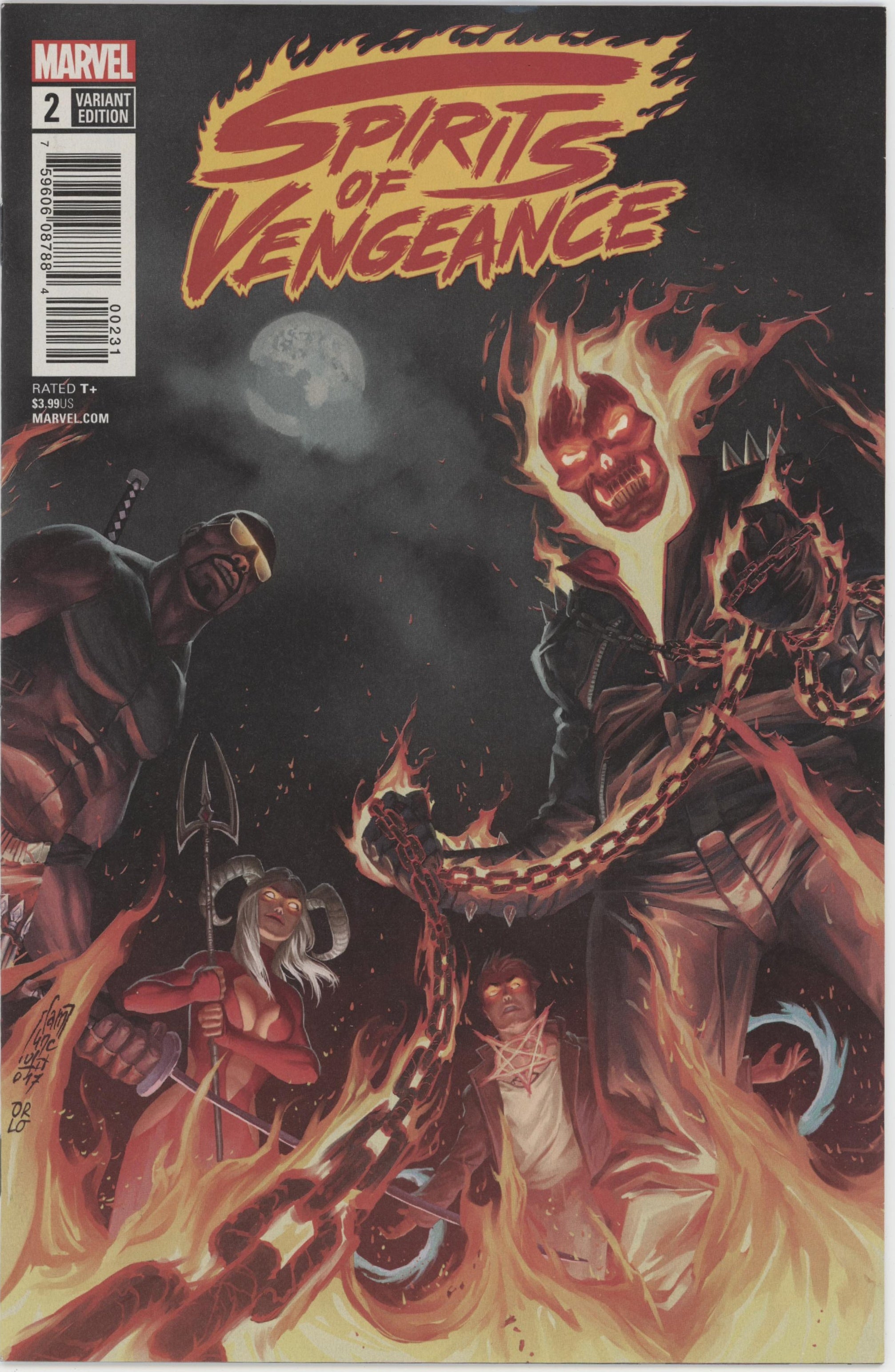 Spirits of Vengeance (2017) #2B、Collector Store LLC - Comics、kayou