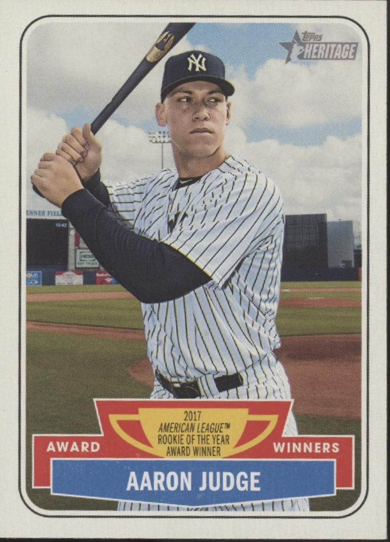 Aaron Judge 2018 Topps Heritage Award Winners #AW-5、Collector Store LLC、kayou