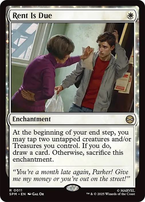 Rent Is Due (SPM-011)、Magic: The Gathering、kayou