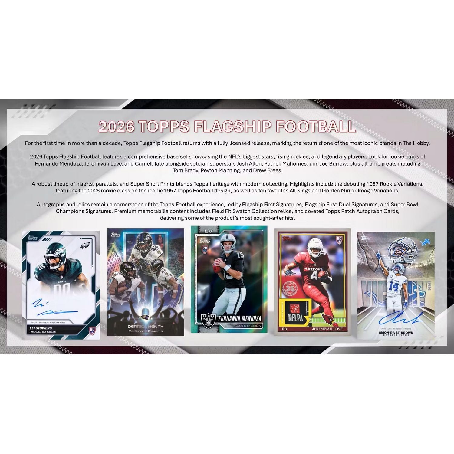 2026 Topps Flagship Football Super Box、Topps、kayou