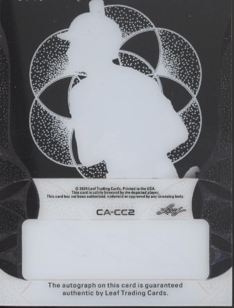 Cam Cannarella 2024 Leaf Trinity Clear Card Red Auto 6/15 #CA-CC2、Collector Store LLC、kayou