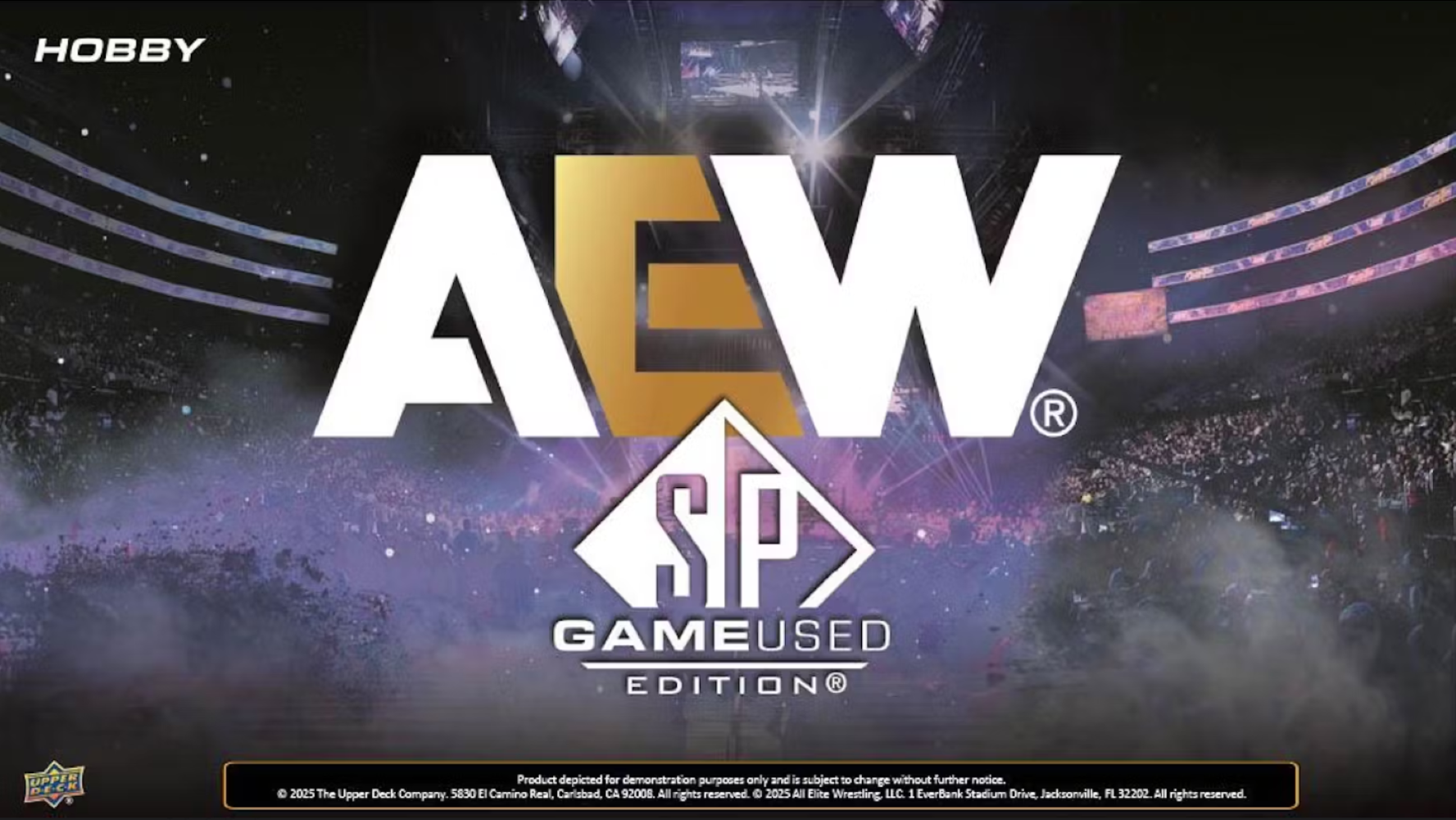 2025 Upper Deck AEW SP Game Used Hobby Box、Upper Deck、kayou