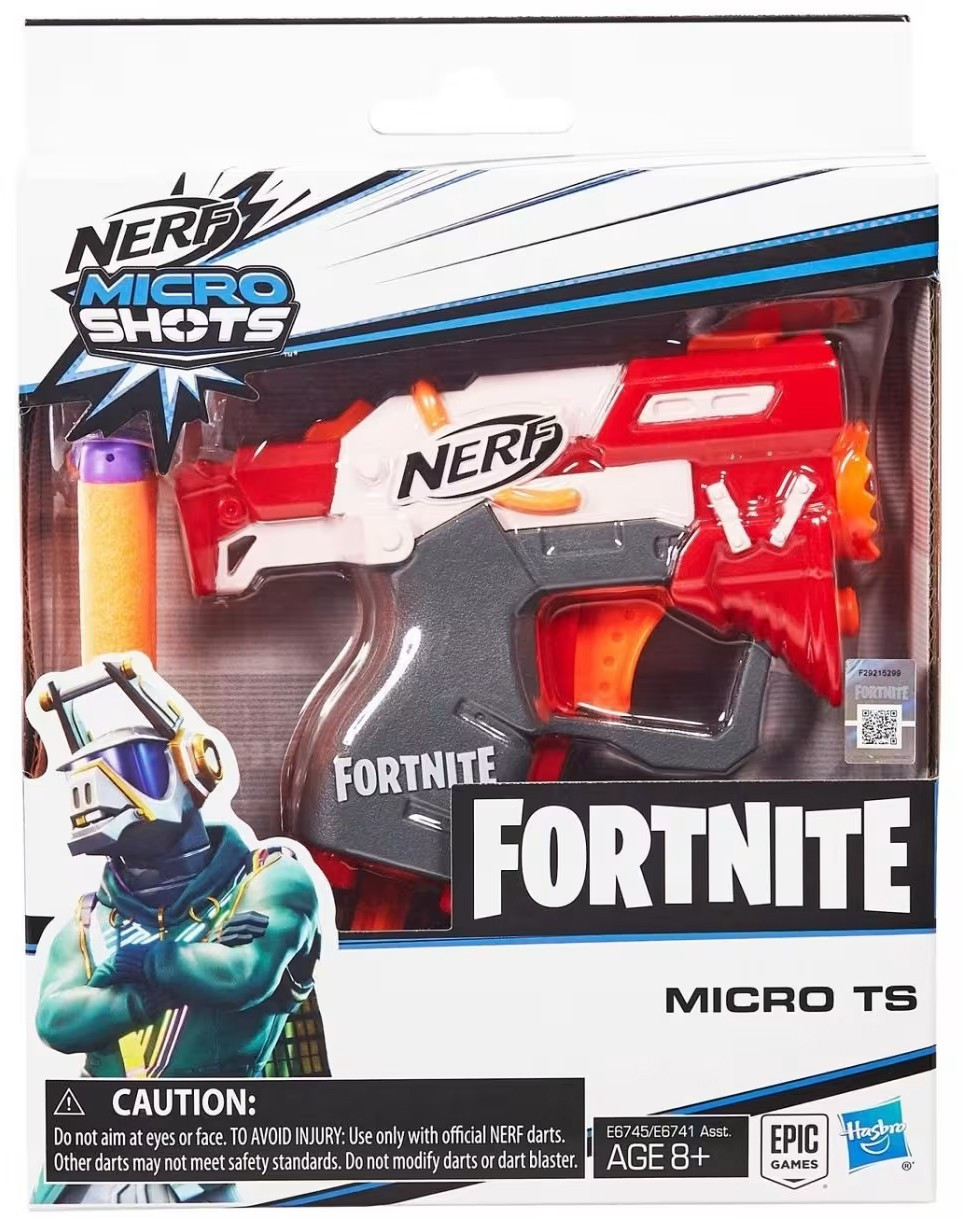 NERF Fortnite Micro Shots Micro TS Dart Blaster Toy 2026、ToyWiz、kayou