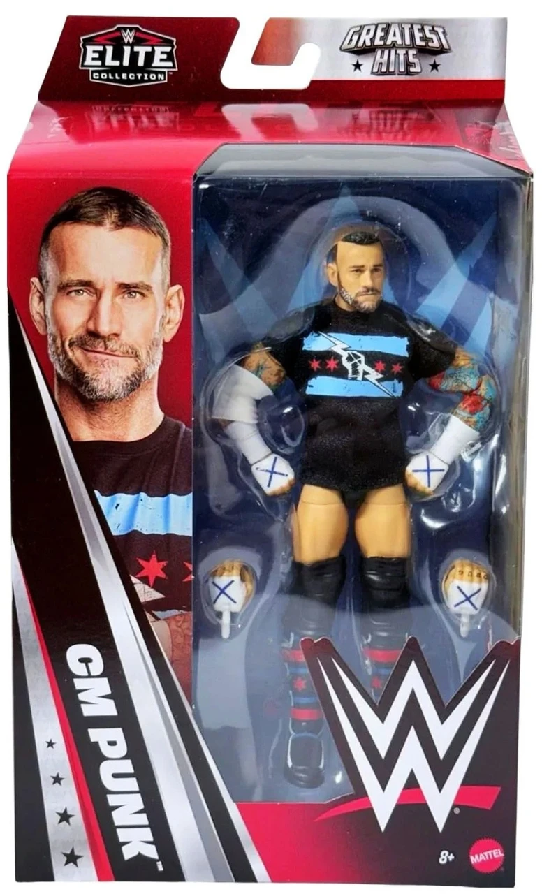 WWE Wrestling Elite Collection Greatest Hits 2026 CM Punk Action Figure、ToyWiz、kayou
