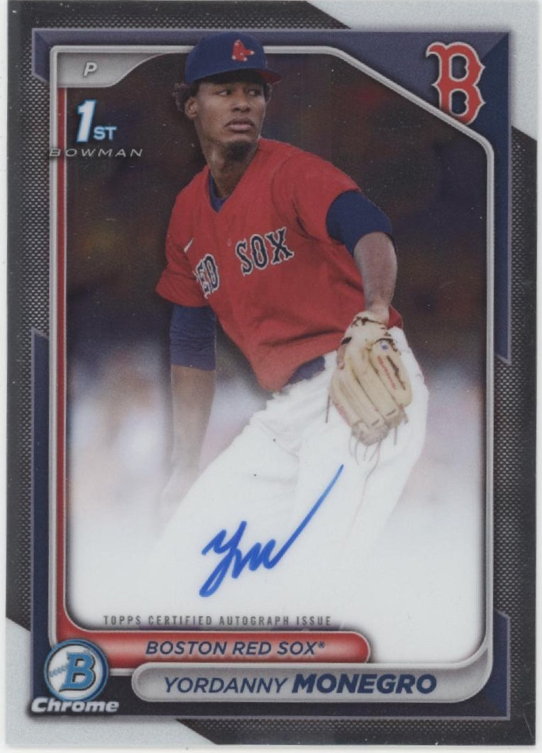 Yordanny Monegro 2024 Bowman Chrome Auto #CPA-YM、Collector Store LLC、kayou