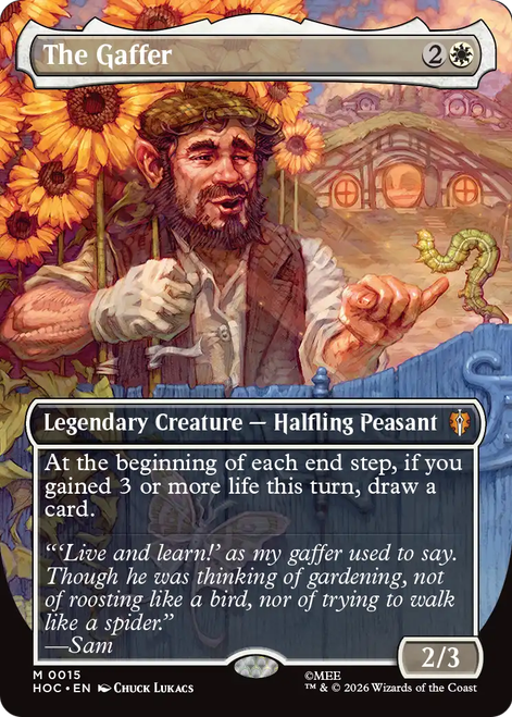 The Gaffer (Borderless Art Foil) | The Hobbit Commander、Magic: The Gathering、kayou