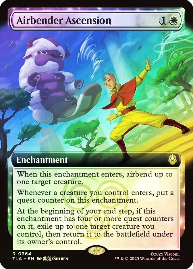 Airbender Ascension (TLA2-364)、Magic: The Gathering、kayou