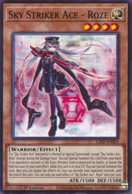 L26D-ENS03 Sky Striker Ace - Roze、Yu-Gi-Oh!、kayou