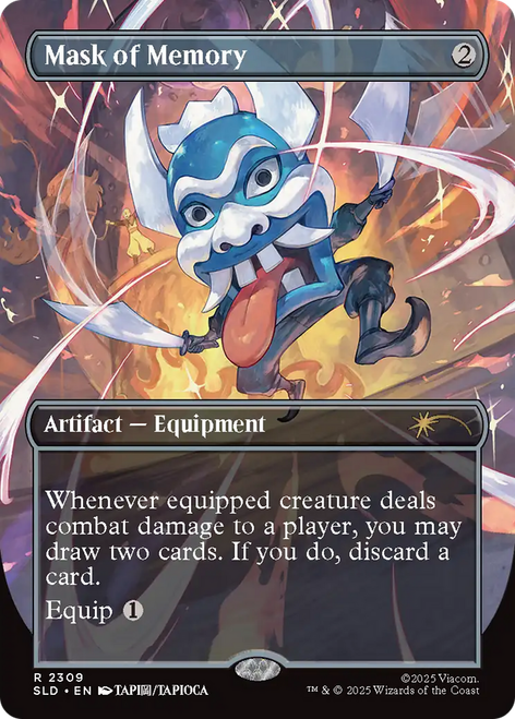 Mask of Memory (Secret Lair - Avatar: The Last Airbender: The Ember Island Players) | Secret Lair Drops、Magic: The Gathering、kayou