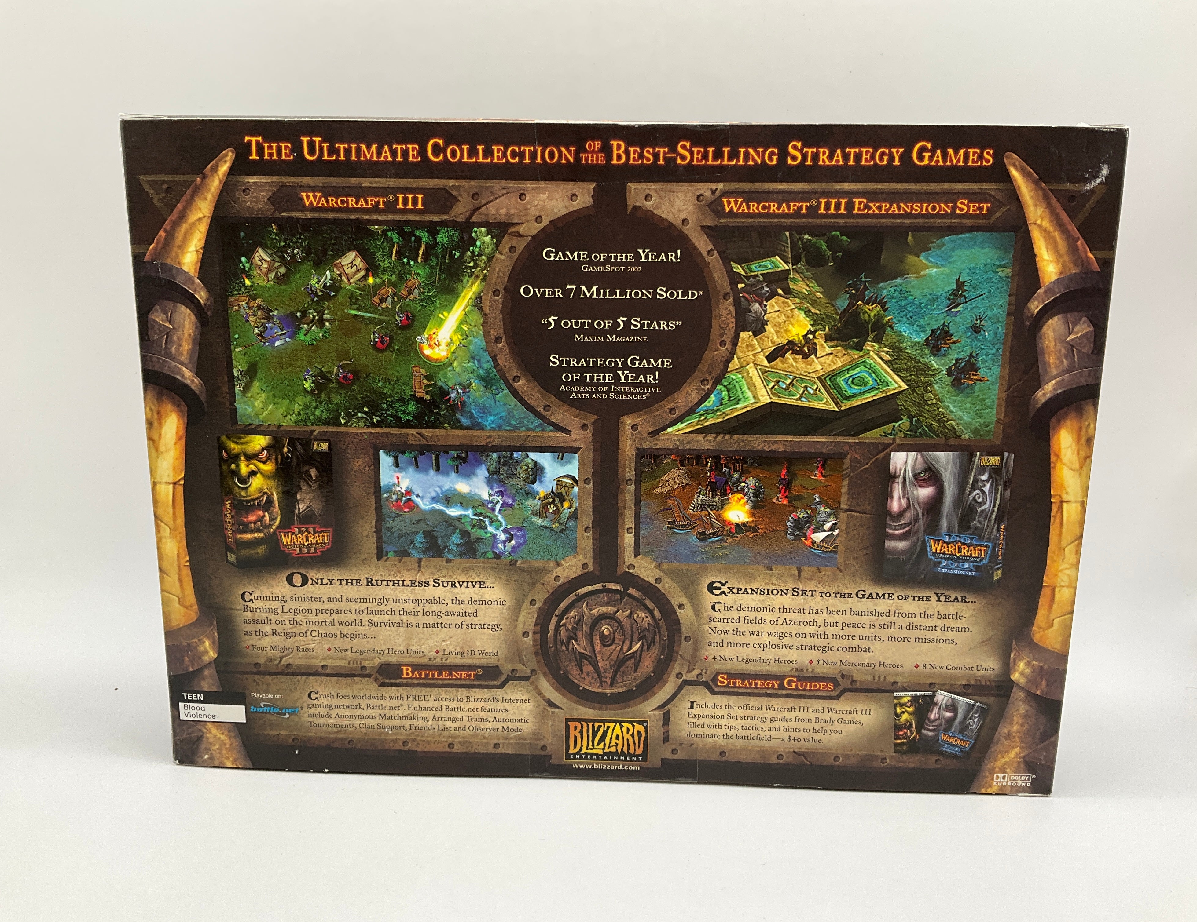 Warcraft III Battle Chest PC Games Sealed、Collector Store LLC - VG、kayou