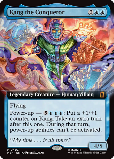 Kang the Conqueror (Extended Art Foil) | Marvel Super Heroes、Magic: The Gathering、kayou