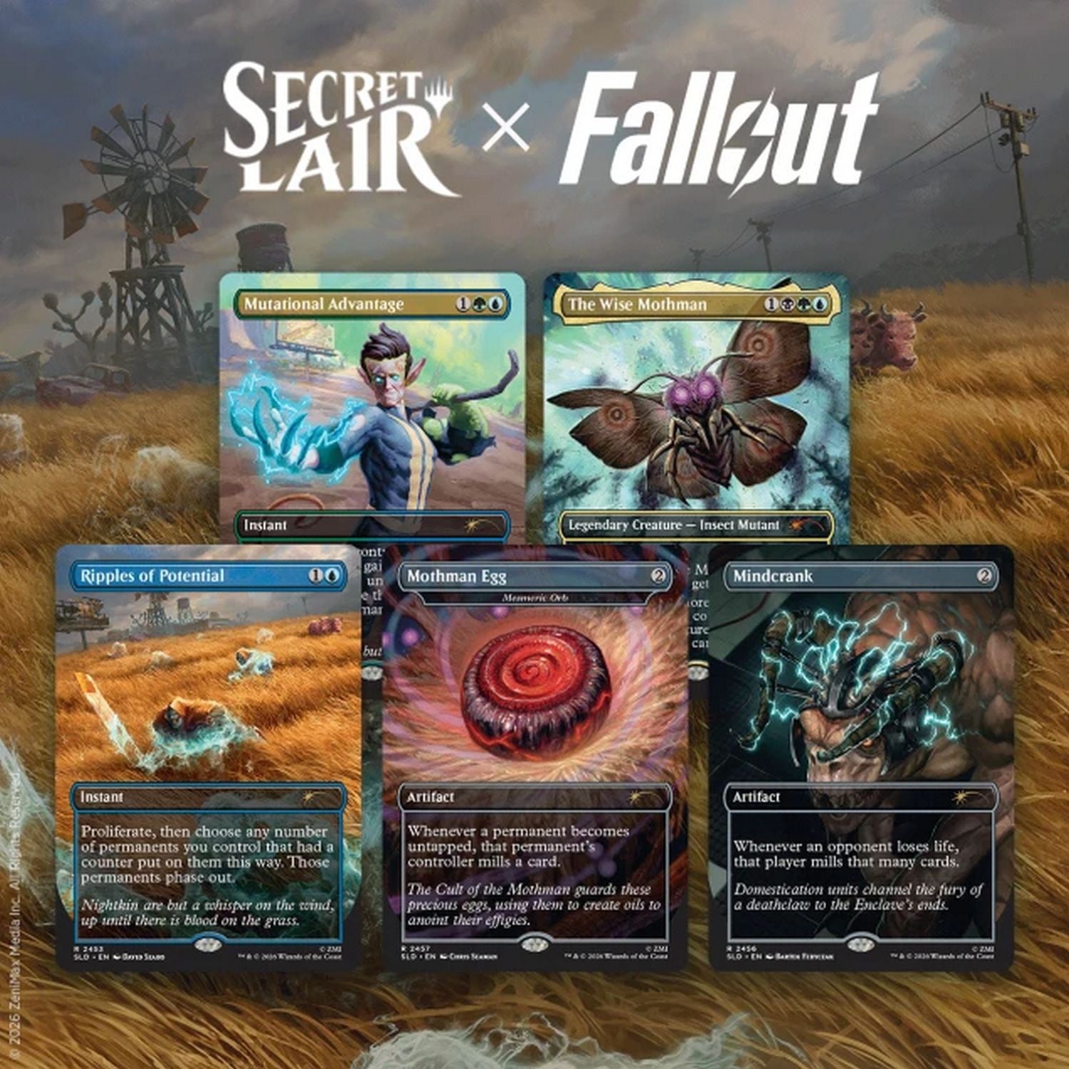 Magic the Gathering: Secret Lair x Fallout Rad Traditional Foil Edition、Magic the Gathering、kayou
