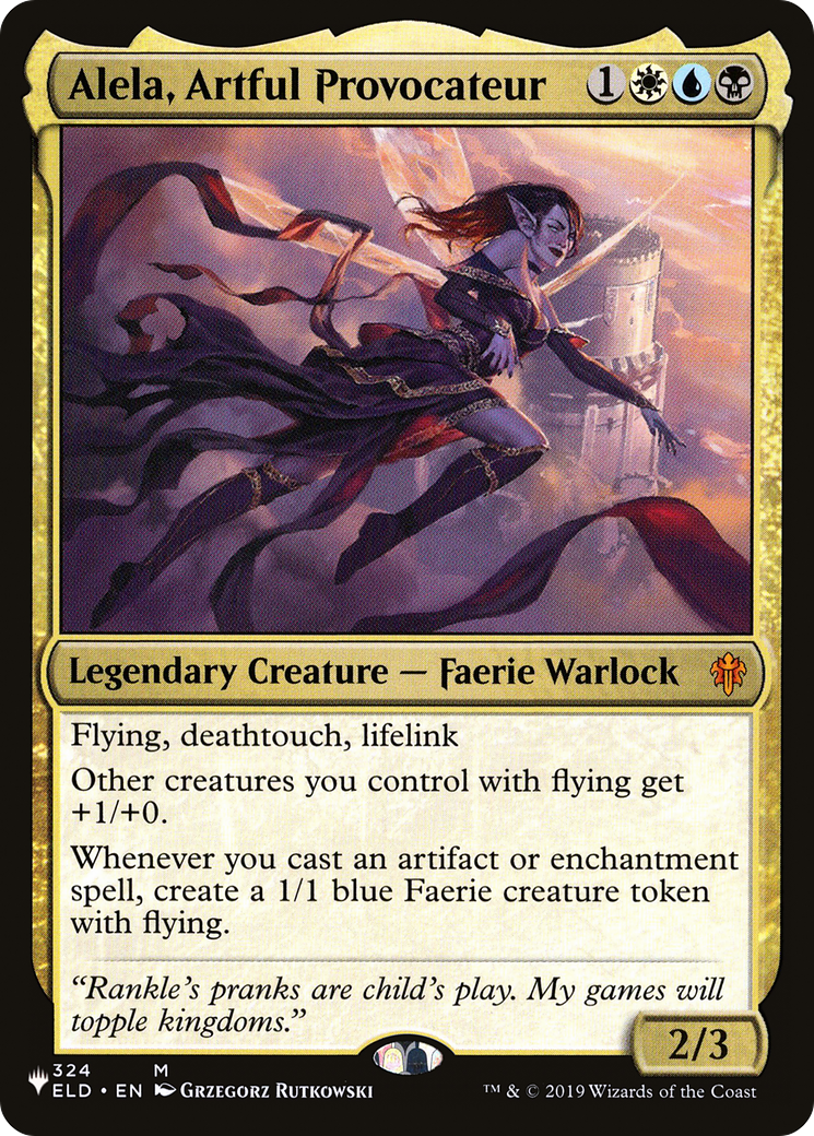 Alela, Artful Provocateur (LIST-324/269) - The List、Wizards of the Coast、kayou