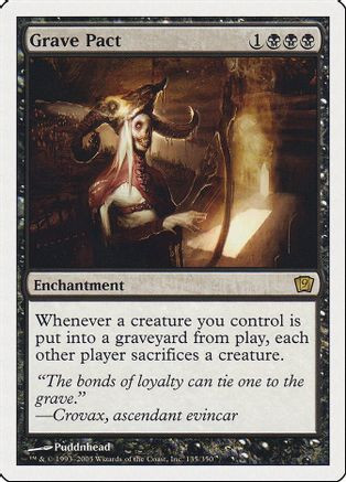 Grave Pact (9ED-135) - 9th Edition、Wizards of the Coast、kayou
