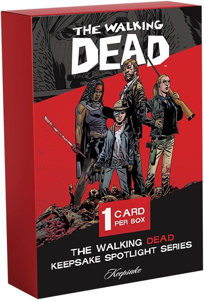 The Walking Dead Keepsake Spotlight Series Trading Card HOBBY Box 1 Card、ToyWiz、kayou