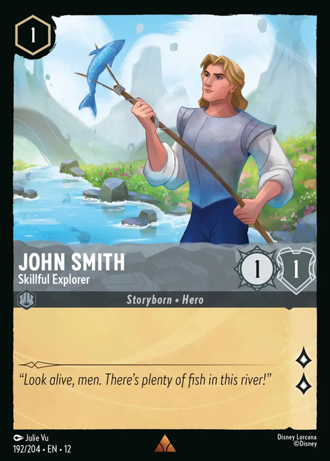 John Smith - Skillful Explorer (Foil) | Wilds Unknown、Disney Lorcana、kayou