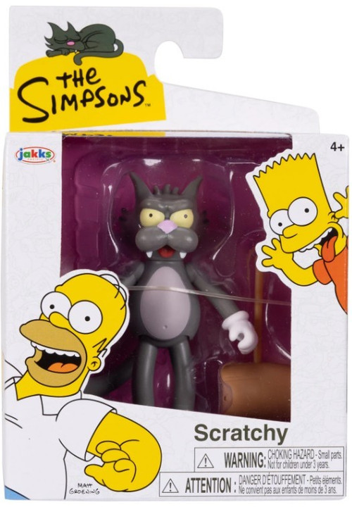 The Simpsons Wave 8 Scratchy Action Figure with Mallet (Pre-Order ships November)、ToyWiz、kayou