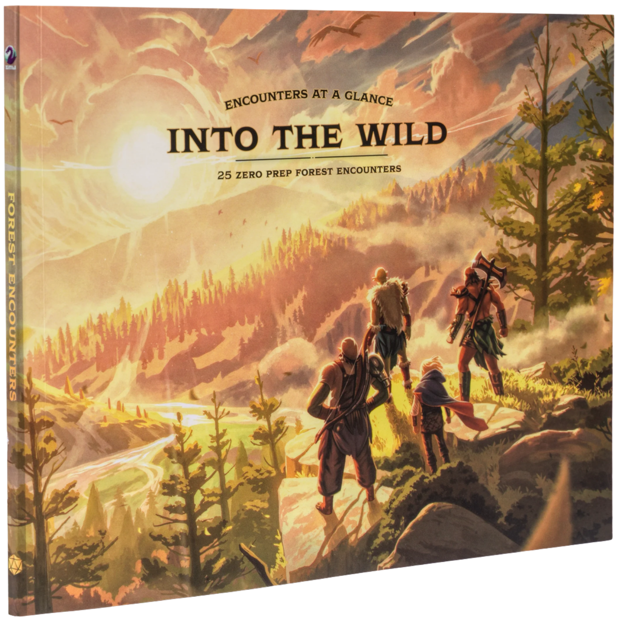 Encounters at a Glance: Into the Wild - Forest Encounters (Scratch & Fold Edition) (PREORDER)、Worlds at a Glance、kayou