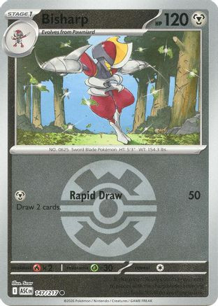 Bisharp (Quick Ball) 147 - ME Ascended Heroes Reverse Holofoil、The Pokémon Company、kayou