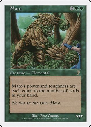 Maro (7ED-256) - 7th Edition Foil、Wizards of the Coast、kayou