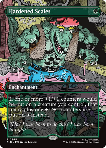 Hardened Scales (Foil) (Secret Lair - Teenage Mutant Ninja Turtles: The Mighty Mutanimals) | Secret Lair Drops、Magic: The Gathering、kayou