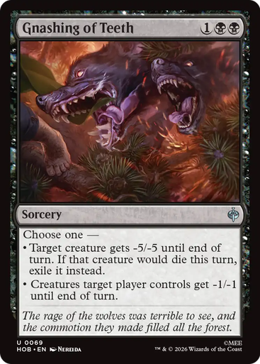 Gnashing of Teeth | The Hobbit、Magic: The Gathering、kayou