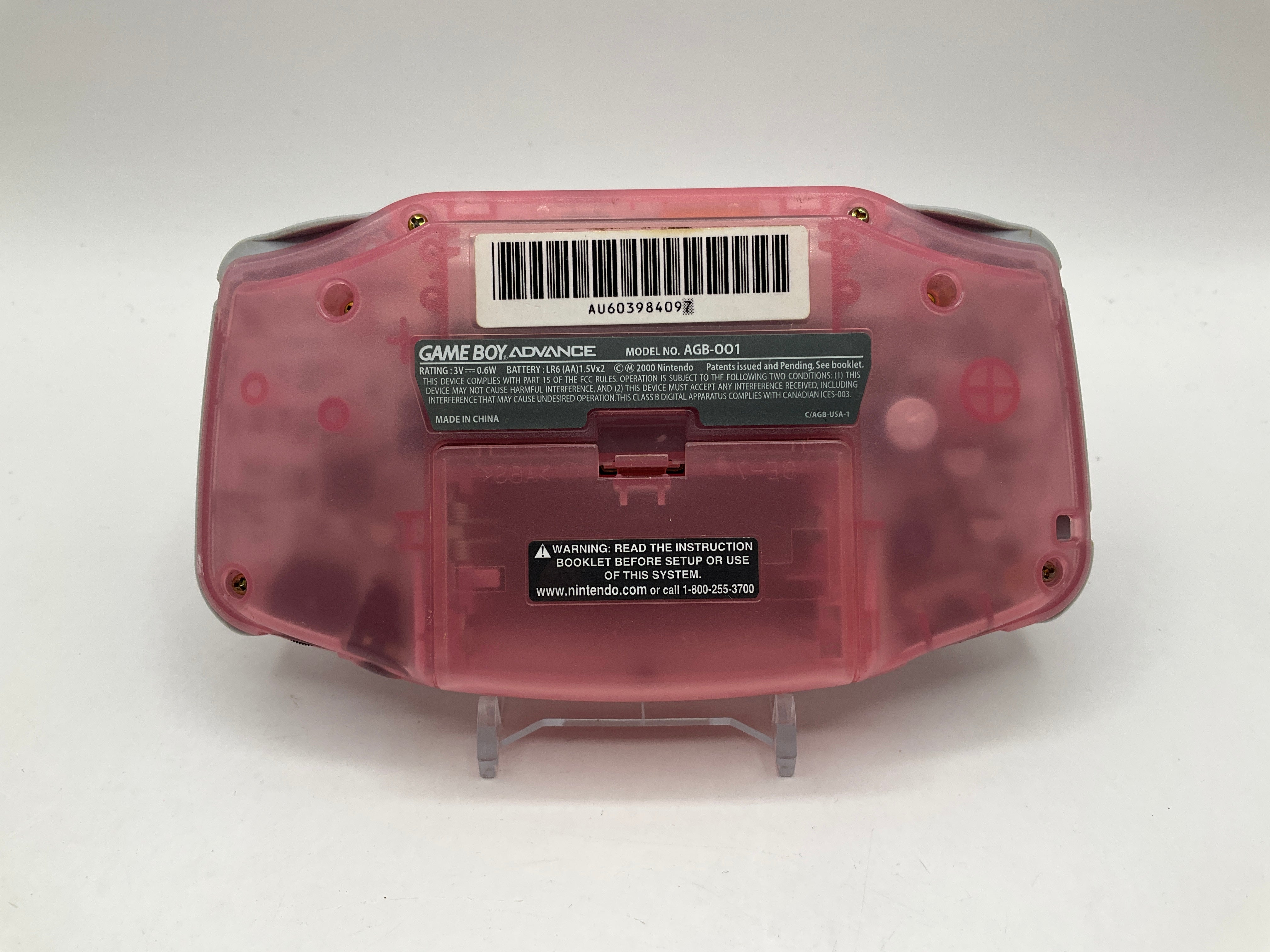 Nintendo GameBoy Advance Fuchsia Pink System Used、Collector Store LLC - VG、kayou