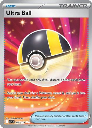 Ultra Ball - 264/217 264 - ME Ascended Heroes Holofoil、The Pokémon Company、kayou