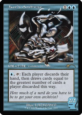 Jace's Archivist (SLD-2515) - Secret Lair Drop Series、Wizards of the Coast、kayou
