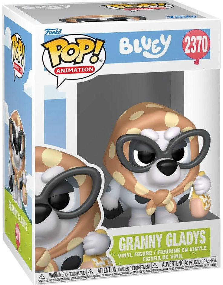 Funko Bluey POP! Animation Granny Gladys Vinyl Figure #2370、ToyWiz、kayou