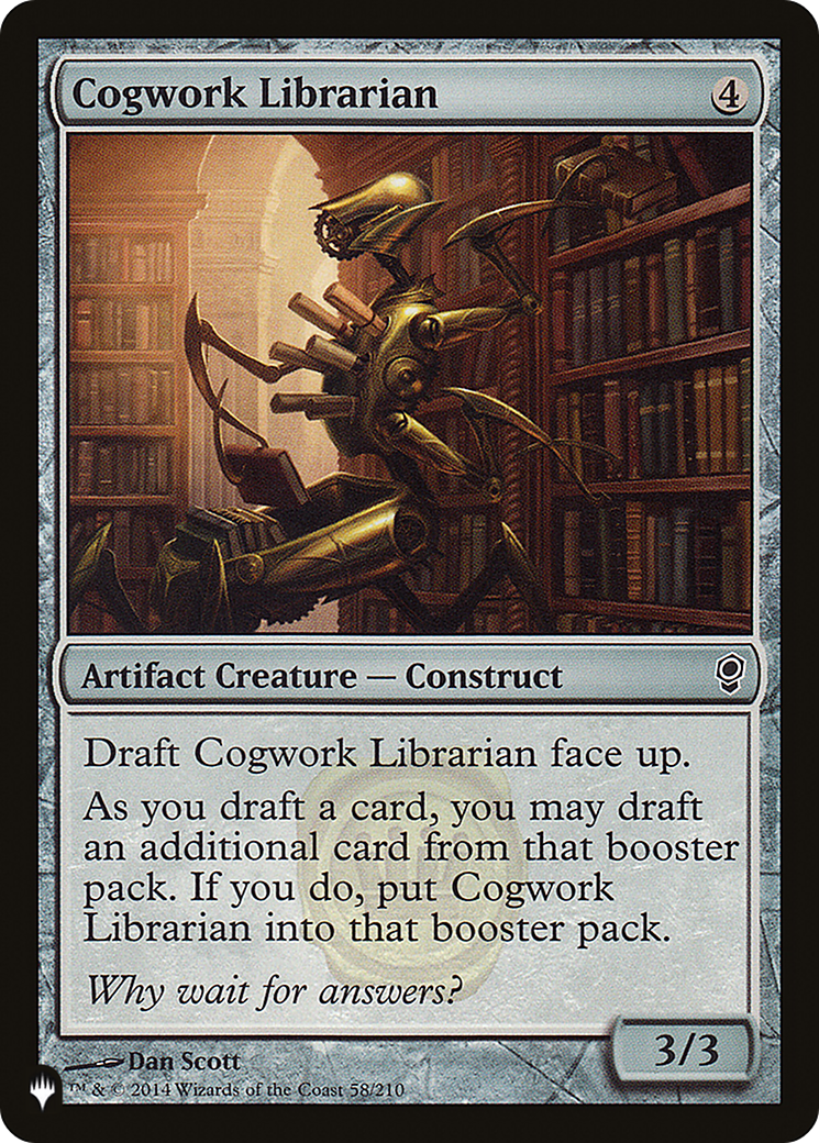 Cogwork Librarian (LIST-58/210) - The List、Wizards of the Coast、kayou