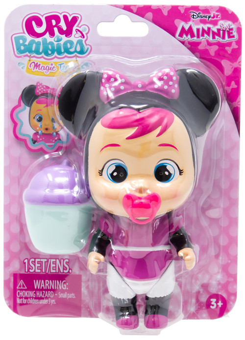 Cry Babies Magic Tears Disney Minnie Mouse 5-Inch Mini Doll、ToyWiz、kayou