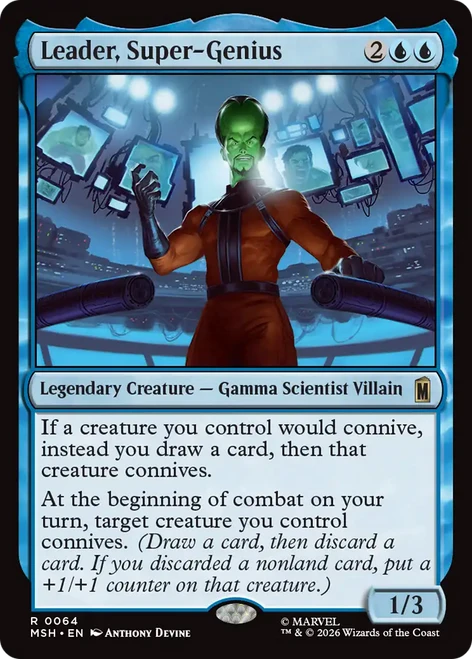 Leader, Super-Genius (Foil) | Marvel Super Heroes、Magic: The Gathering、kayou
