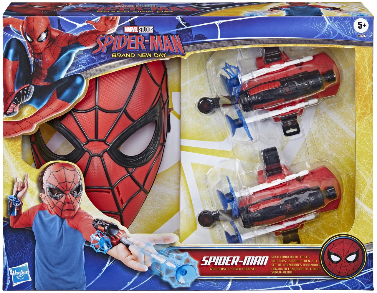 Marvel Spider-Man: Brand New Day Web Blaster Super Hero Set Roleplay Toy、ToyWiz、kayou