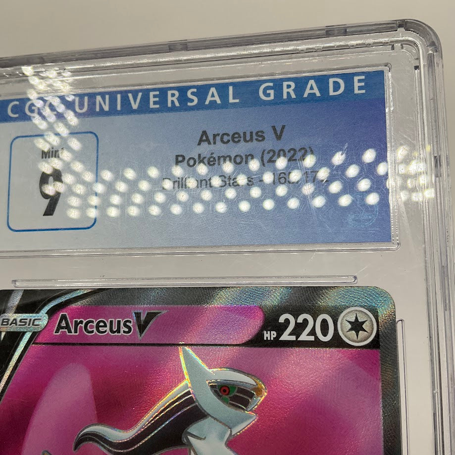 Arceus V Pokemon Brilliant Stars #165 CGC 9、Collector Store LLC Gaming、kayou