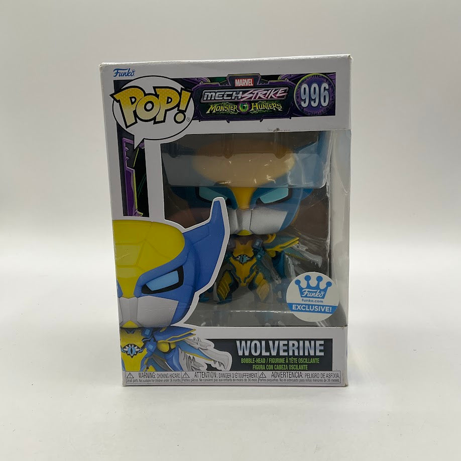 Wolverine Funko Pop! Marvel Mech Strike Monster Hunters #996 Funko Exclusive、Funko、kayou