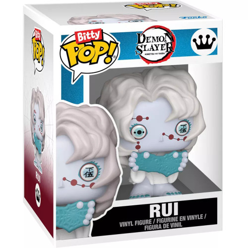 Funko Demon Slayer Bitty POP! Rui 1.25-Inch 1/6 Micro Figure Loose、ToyWiz、kayou