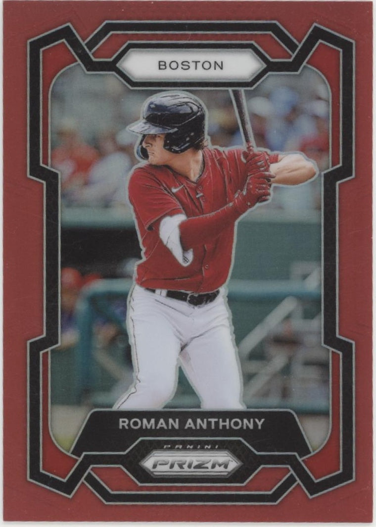 Roman Anthony 2024 Panini Prizm Red Prizm 087/299 #49、Collector Store LLC、kayou
