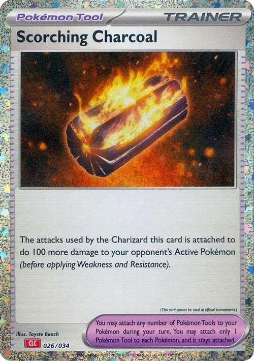 Pokemon Trading Card Game Classic Classic Collection Scorching Charcoal #26 CLC、ToyWiz、kayou